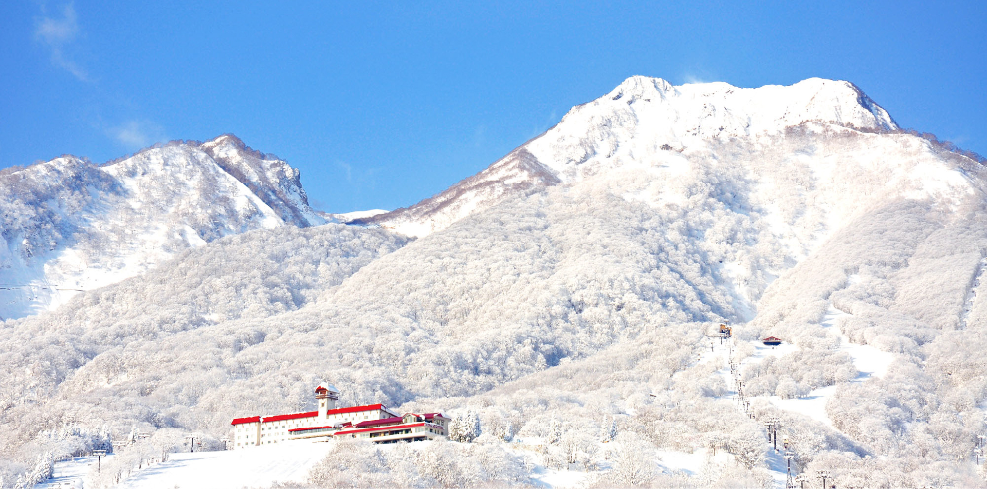 赤倉観光ホテルの冬景色